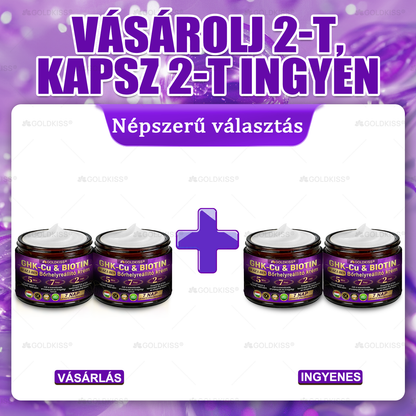 Magyarországon gyártva és szállítva ✨ 𝐆𝐎𝐋𝐃𝐊𝐈𝐒𝐒® 𝐆𝐇𝐊-𝐂𝐮 & 𝐁𝐈𝐎𝐓𝐈𝐍 𝟏𝟎-𝐢𝐧-𝟏 Bőrmegújító Krém ⚡